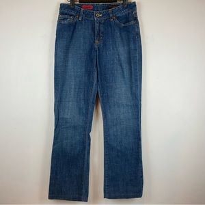 AG Adriano Goldschmied the Gemini Blue Jeans 29/Reg Made in USA Straight Leg